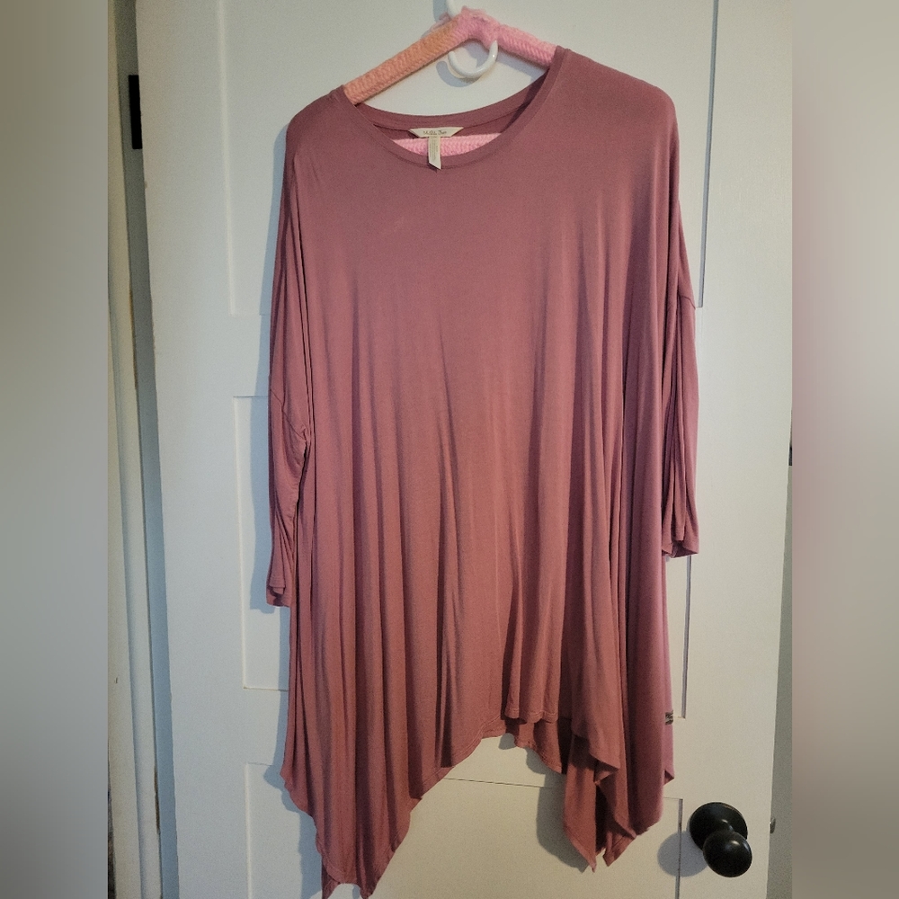 XL pink tunic